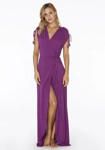Wrapper Orchid Dress
