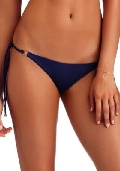 Celebrity String Navy Ecolux Bottom